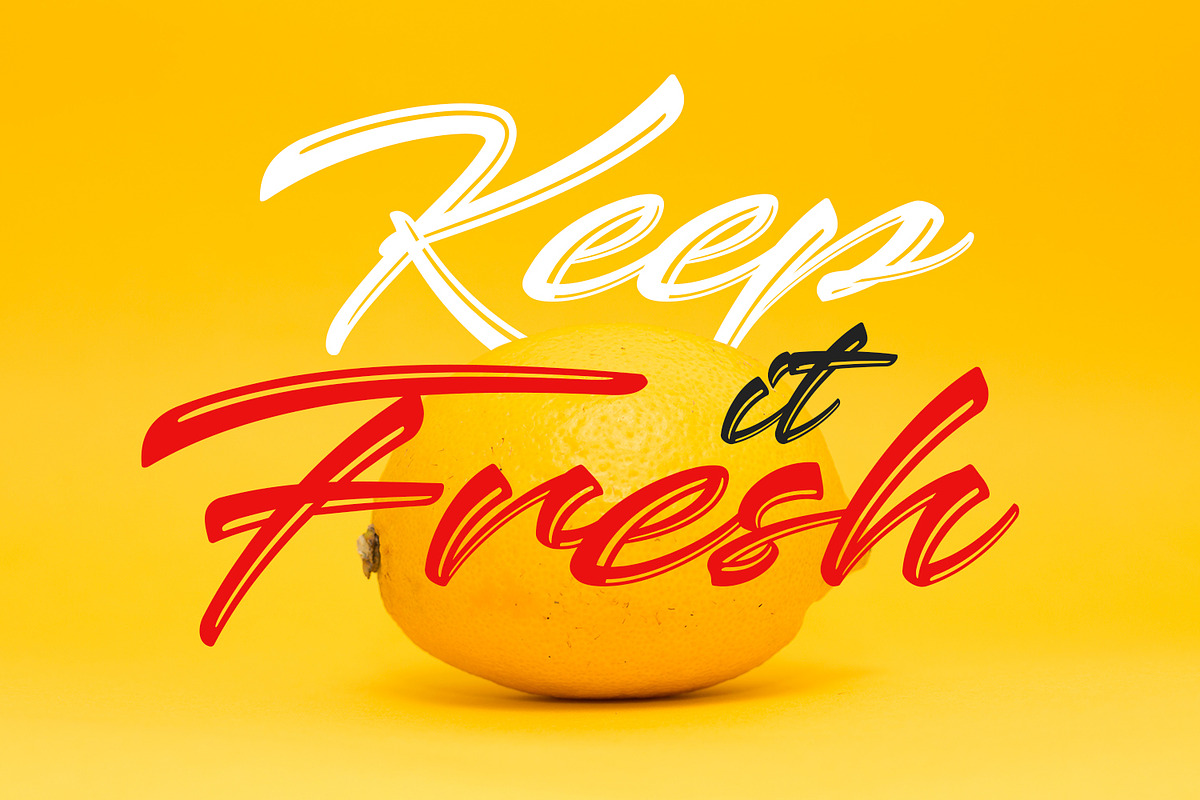 Keshya - Beautiful Script, a Script Font by madeDeduk (Photo 3 of 6)