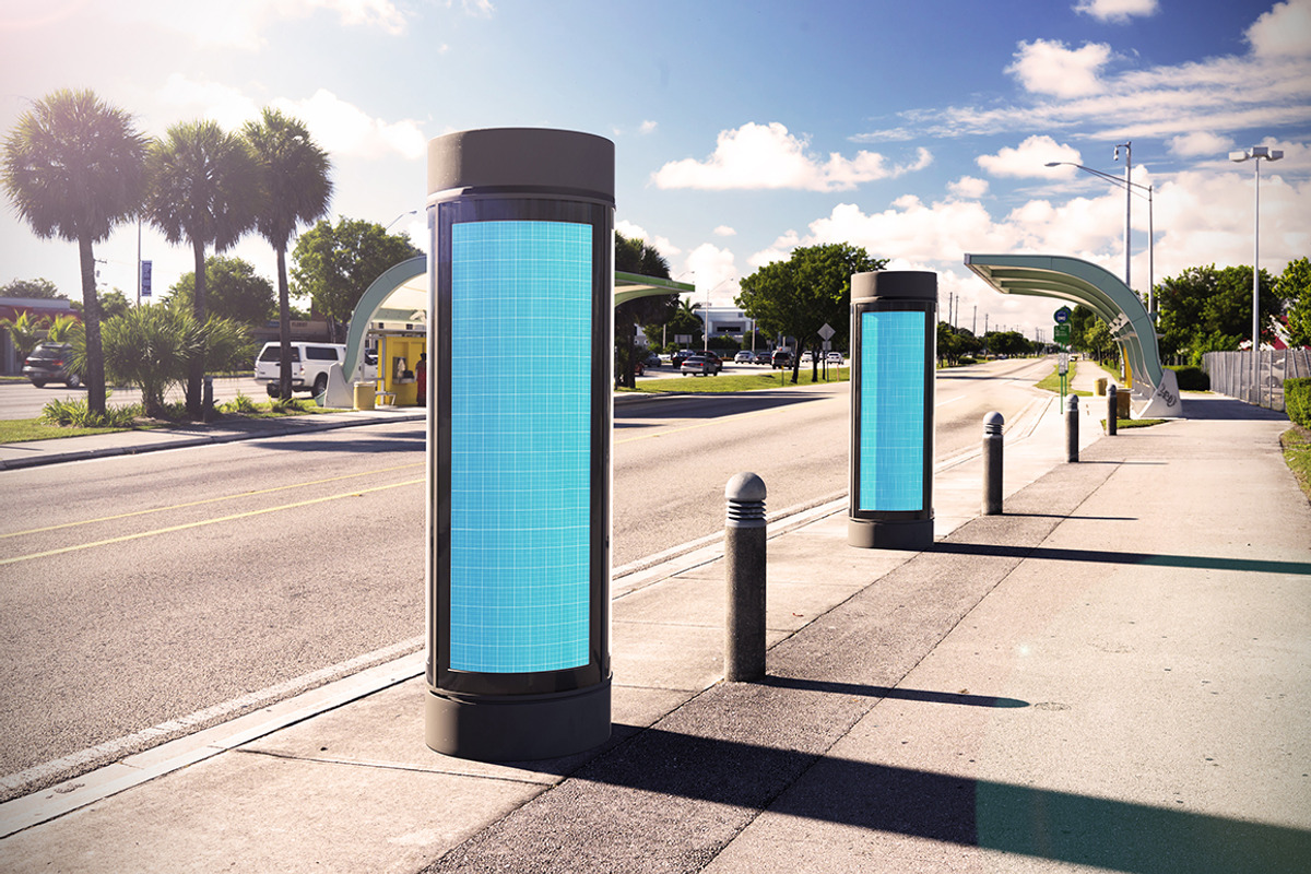 Urban Poster Mockup, a Print Template by MahmoudRafik (Photo 4 of 12)