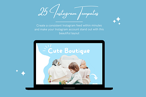 Baby Instagram Feed Canva Templates