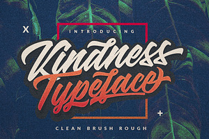 Kindness Typeface - 3 Version Style