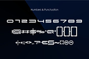 ENOS Sleek Futuristic Expanded Font, a Sans Serif Font by WhymoreArt (Thumbnail 7 of 7)