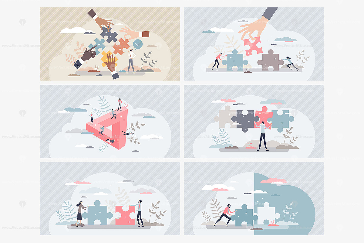 18 Solving Problems Concepts, a Person Illustration by VectorMine (Photo 3 of 8)