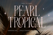Pearl Tropical, a Serif Font by zaaintype (Thumbnail 1 of 15)