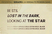 Seramo, a Sans Serif Font by Sulthan Studio (Thumbnail 6 of 13)