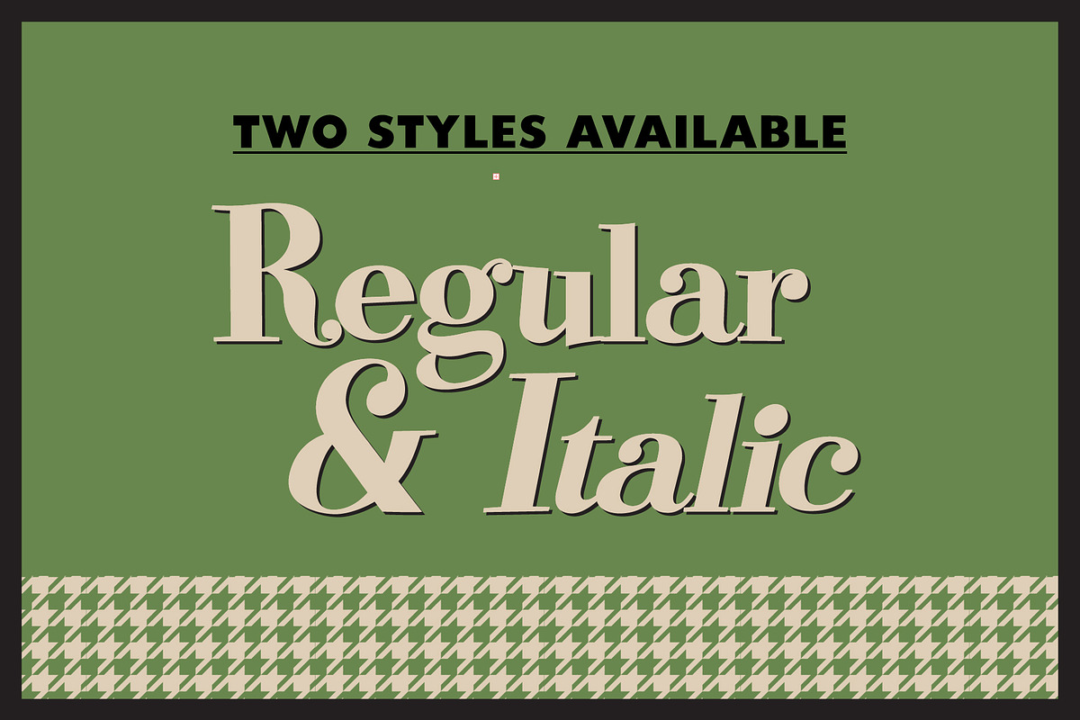 Wiseacre | Retro Modern Font!, a Serif Font by StudioWorks (Photo 2 of 9)