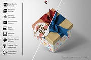 Gift Box Mockup 6K, a Product Mockup by Zabiegala MP (Thumbnail 2 of 6)