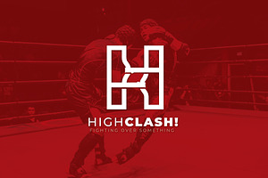 HighClash Logo Template