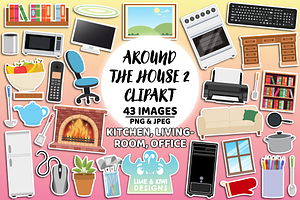 Around the House 2 Clipart