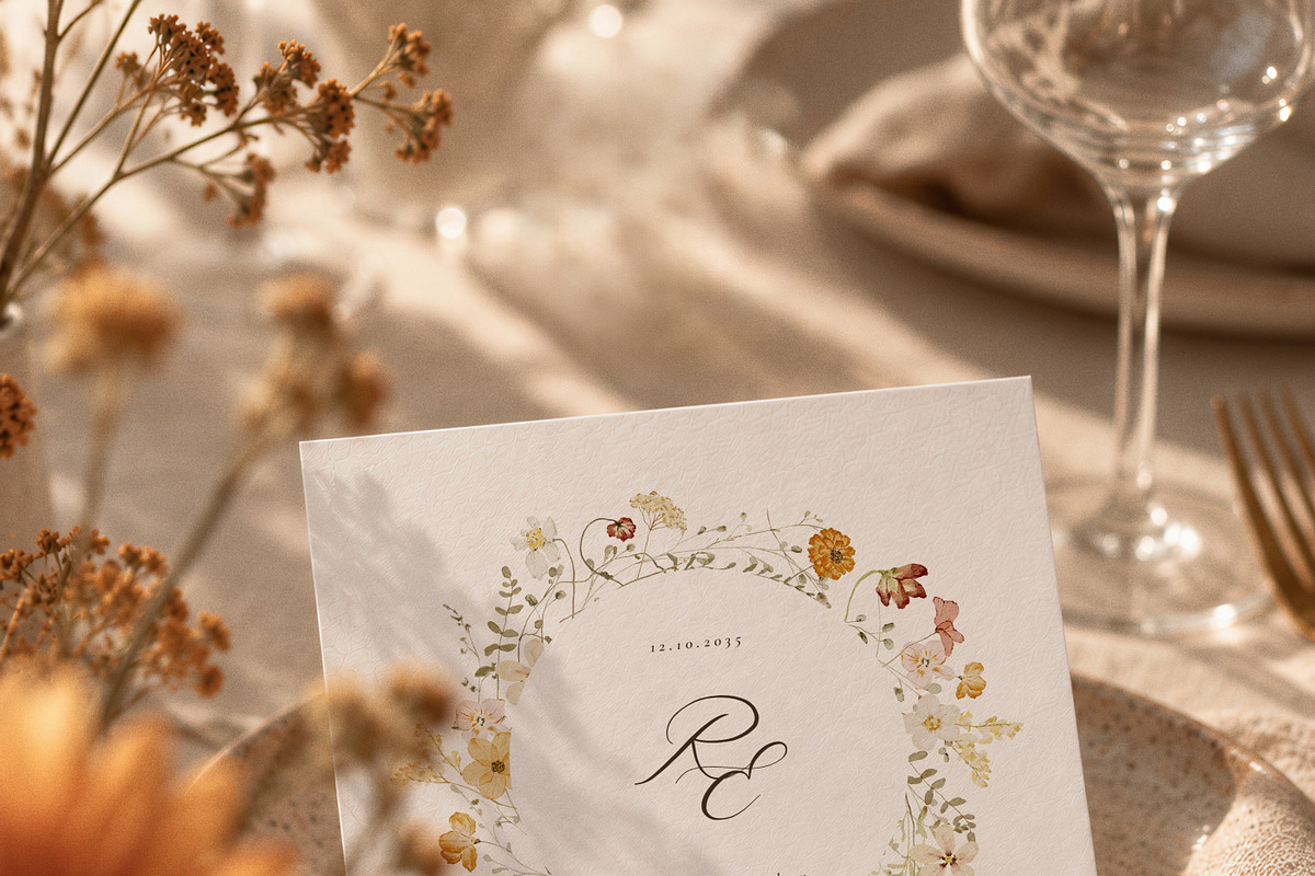 Autumn Watercolor Wildflower Garden, a Seasonal Illustration by Altea Design Studio (Photo 10 of 14)