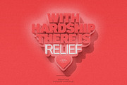 3D Text Effect, a Layer Style Add-On by Lella7 (Thumbnail 3 of 5)