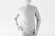 Sweatshirt Mockup, a Shirt Mockup by zpackcreative (Thumbnail 4 of 6)