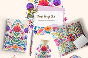 Folk Art | Garden Theme, a Texture Illustration by ArtstudioByKhushbu (Thumbnail 8 of 11)