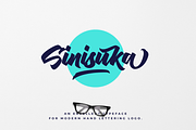 Sinisuka Logo Font, a Script Font by Typia Nesia (Thumbnail 1 of 8)