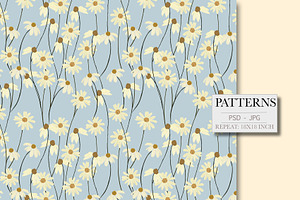 Meadow Floral Cute Pattern