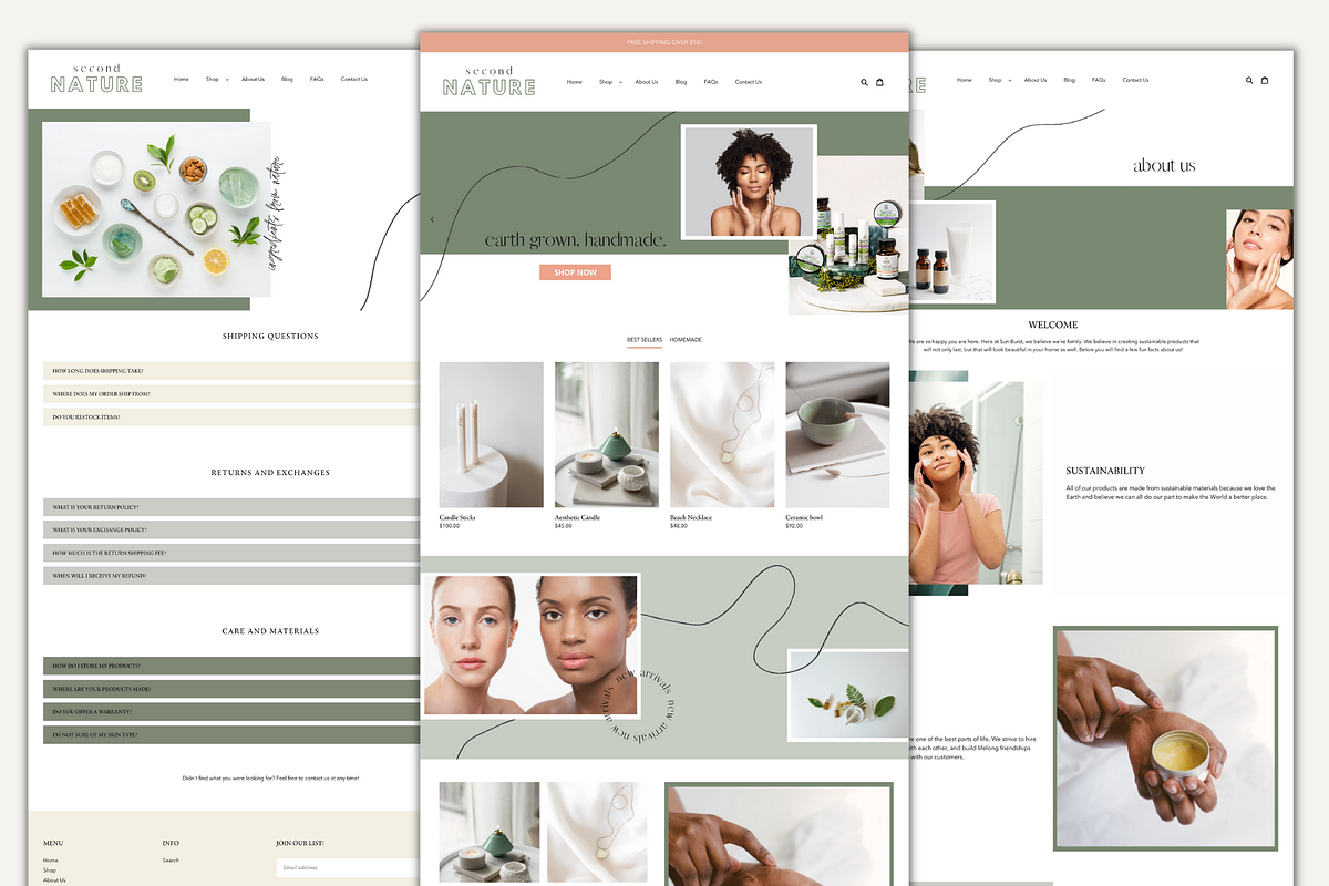 Clean Shopify Theme I Easy to use, a Shopify Template by Easy Website Themes (Photo 2 of 6)