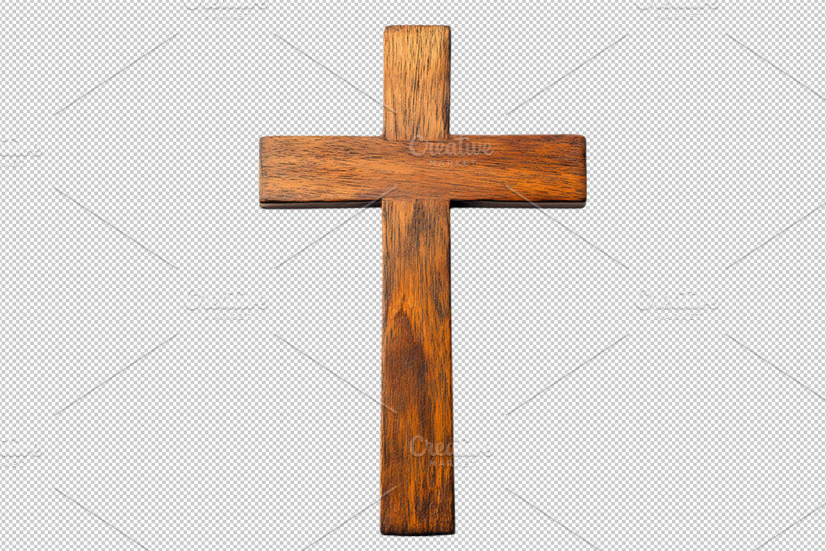 Wooden Cross PNG, an Object Graphic by VetalStock (Photo 6 of 8)