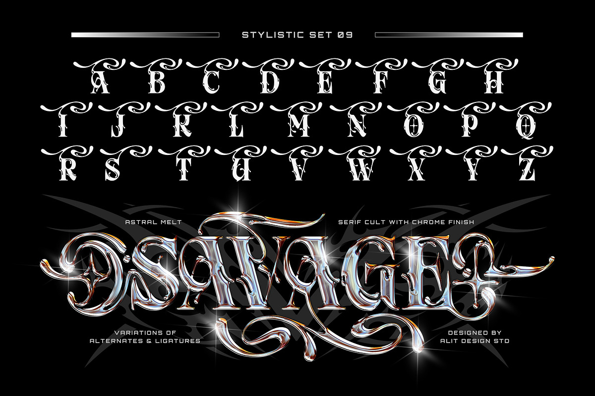 Astral Melt Typeface, a Serif Font by alit design (Photo 16 of 20)