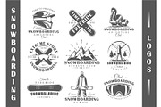 18 Snowboarding Logos Templates, a Branding & Logo Template by Art Design (Thumbnail 2 of 26)