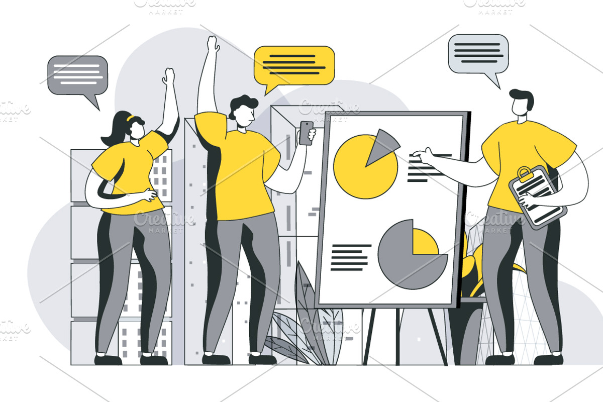 Business Outline Illustrations, a Templates & Theme by alexdndz (Photo 24 of 52)