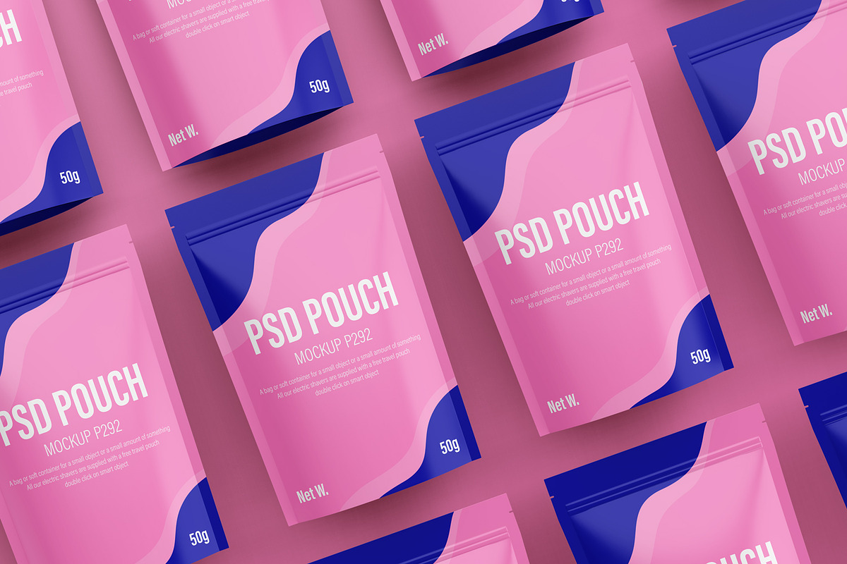 Cosmetic Pouch Bag Packaging Mockup, a Packaging Mockup by Ram Studio LLC (Photo 10 of 10)