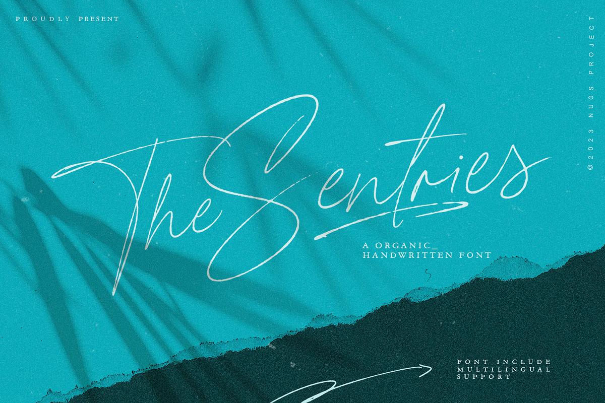 The Sentries, a Handwritten Font by NUGS (Photo 9 of 9)