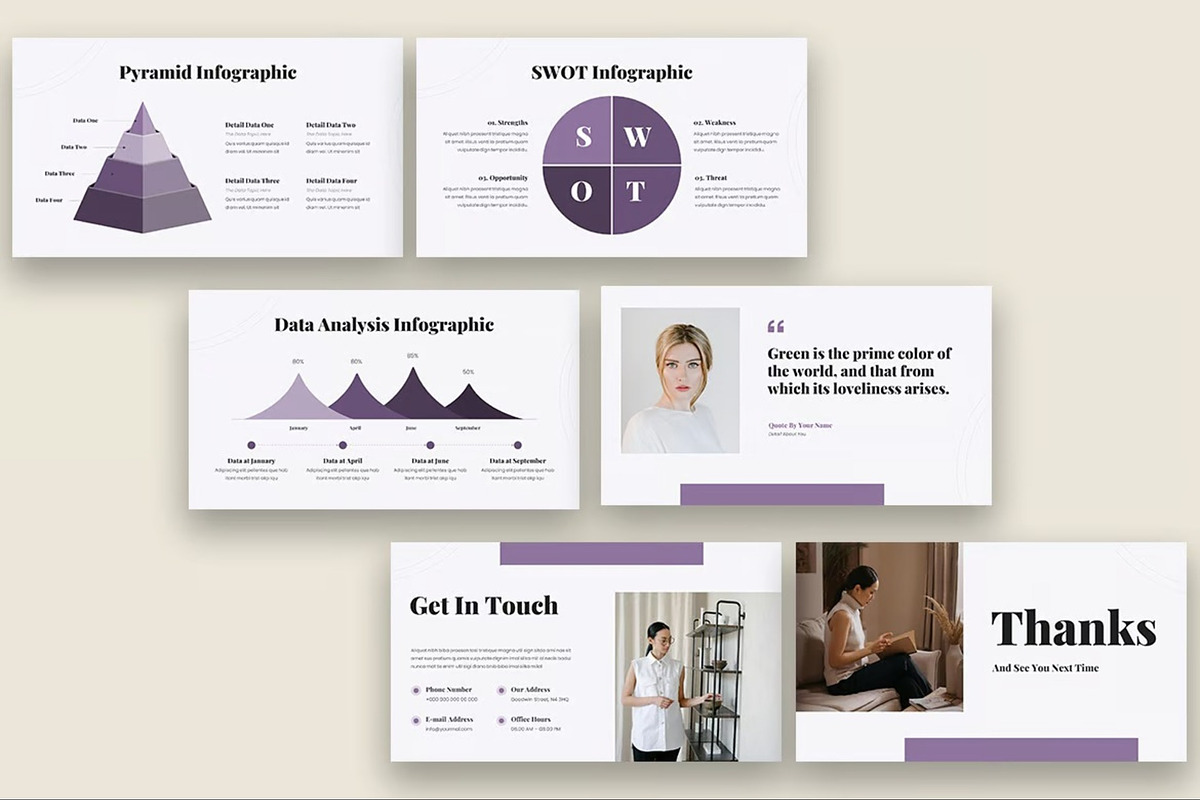 Vashila - Fashion Collection PPoint, a Presentation Template by Fit-tee (Photo 5 of 6)