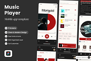 EcoWave - Music App, an App Template by SLAB! Design (Thumbnail 1 of 4)