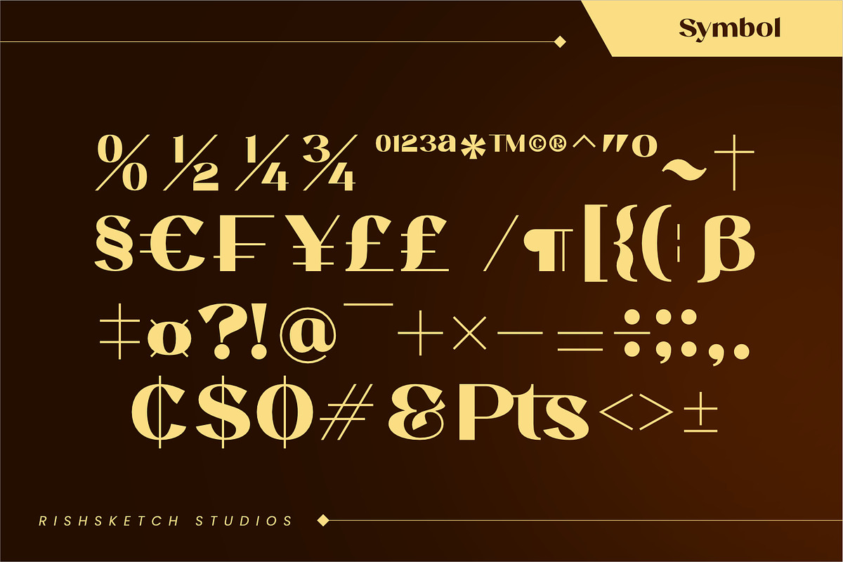 Benseal - Sans Serif Typeface Font, a Sans Serif Font by Rishsketch (Photo 14 of 16)