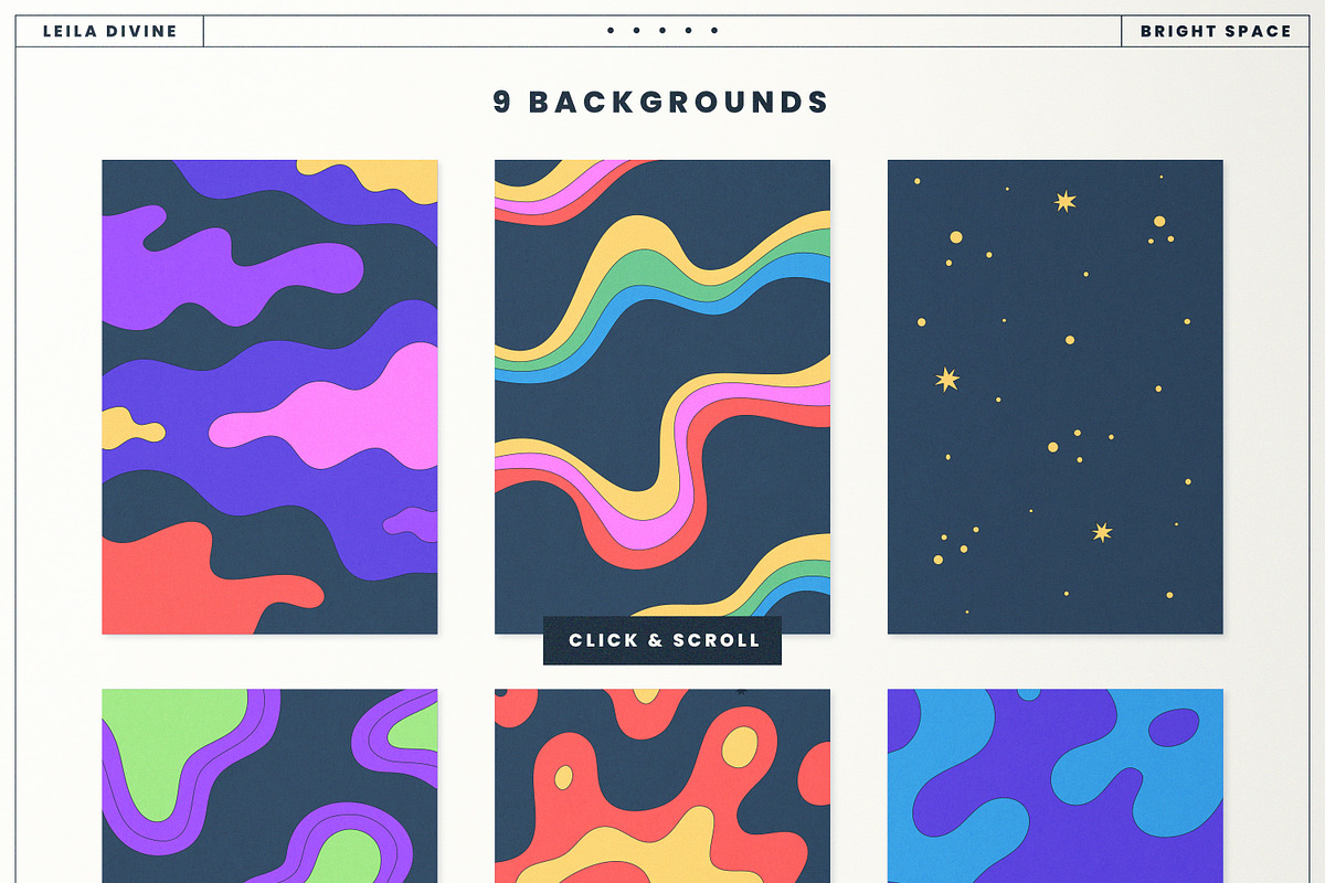 Bright Space - Clipart Collection, a Graphic by Leila Divine (Photo 12 of 14)