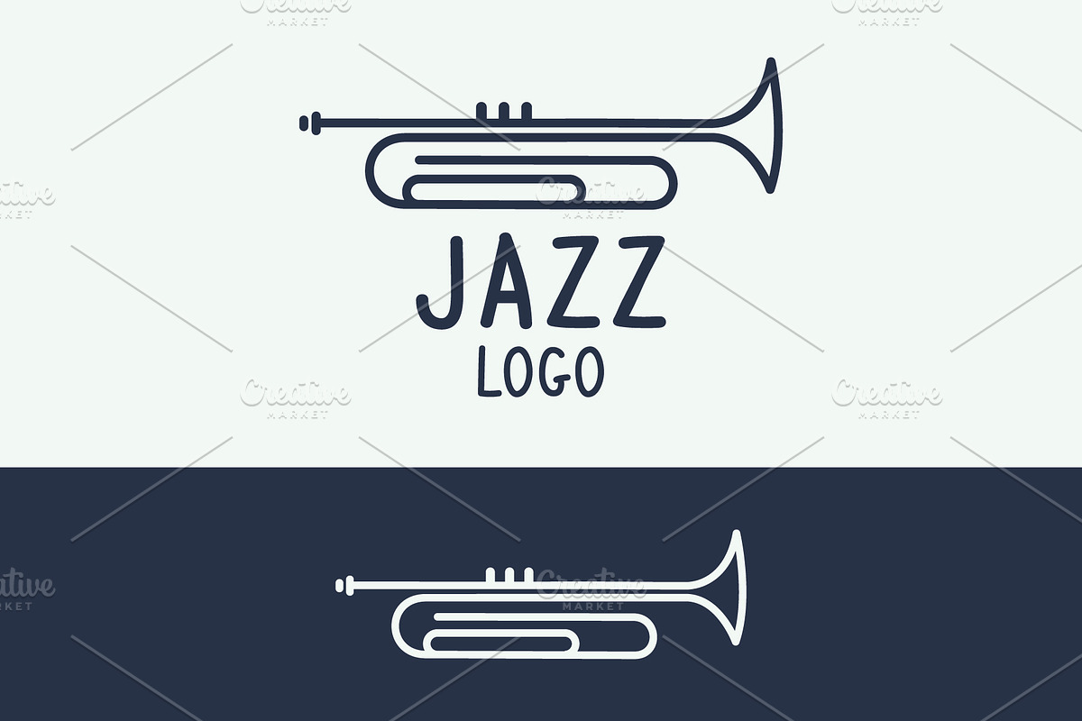 Simple Trumpet Logo, a Branding & Logo Template by Atlantis X Nurman Arbai (Photo 1 of 2)