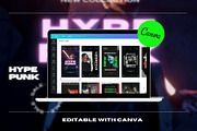 Hypepunk - Canva Instagram Pack, a Social Media Template by Dirtytemp Studio (Thumbnail 3 of 14)