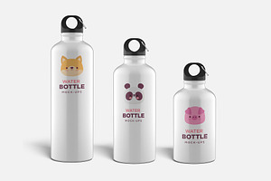Water Bottle Mock-up