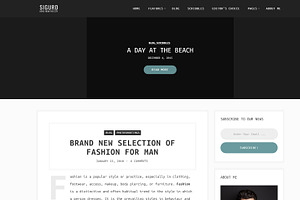 Sigurd WordPress Theme For Writers