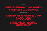 Womes Modern Technology Sans Serif, a Sans Serif Font by Perfectype (Thumbnail 7 of 7)