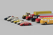 Low Poly Vehicles, a Cars & Vehicle 3D Model by Gabi Quintana / Plash.tv (Thumbnail 2 of 10)