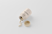 Capsules Bottle Mockups, a Cups & Container Mockup by pmvch (Thumbnail 4 of 10)