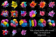 Holi Festival of Color Powder Explos, an Object Graphic by Fine Purple Elephant (Thumbnail 4 of 4)