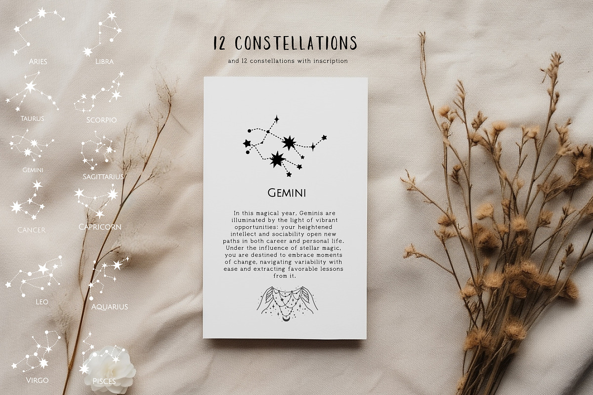 Magic Collection. Celestial set 200+, an Object Illustration by anvinoart (Photo 5 of 12)