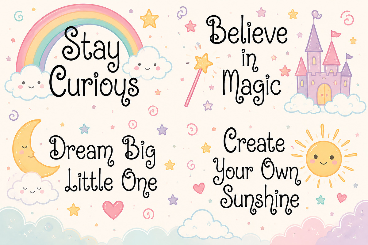 Whimsy Curl, a Handwritten Font by Wow Magic (Photo 5 of 6)