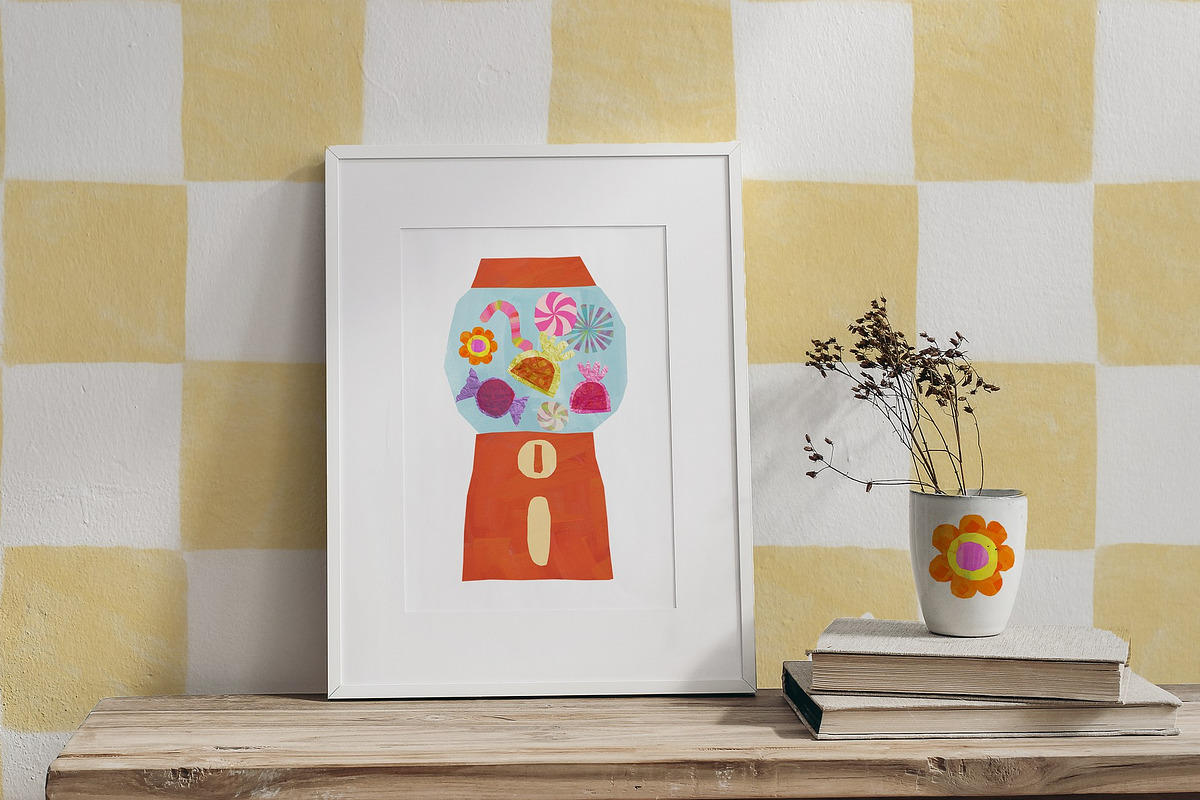 Gummy cutout, candy Y2K collage set, a Decorative Illustration by Paper Cherry (Photo 6 of 11)
