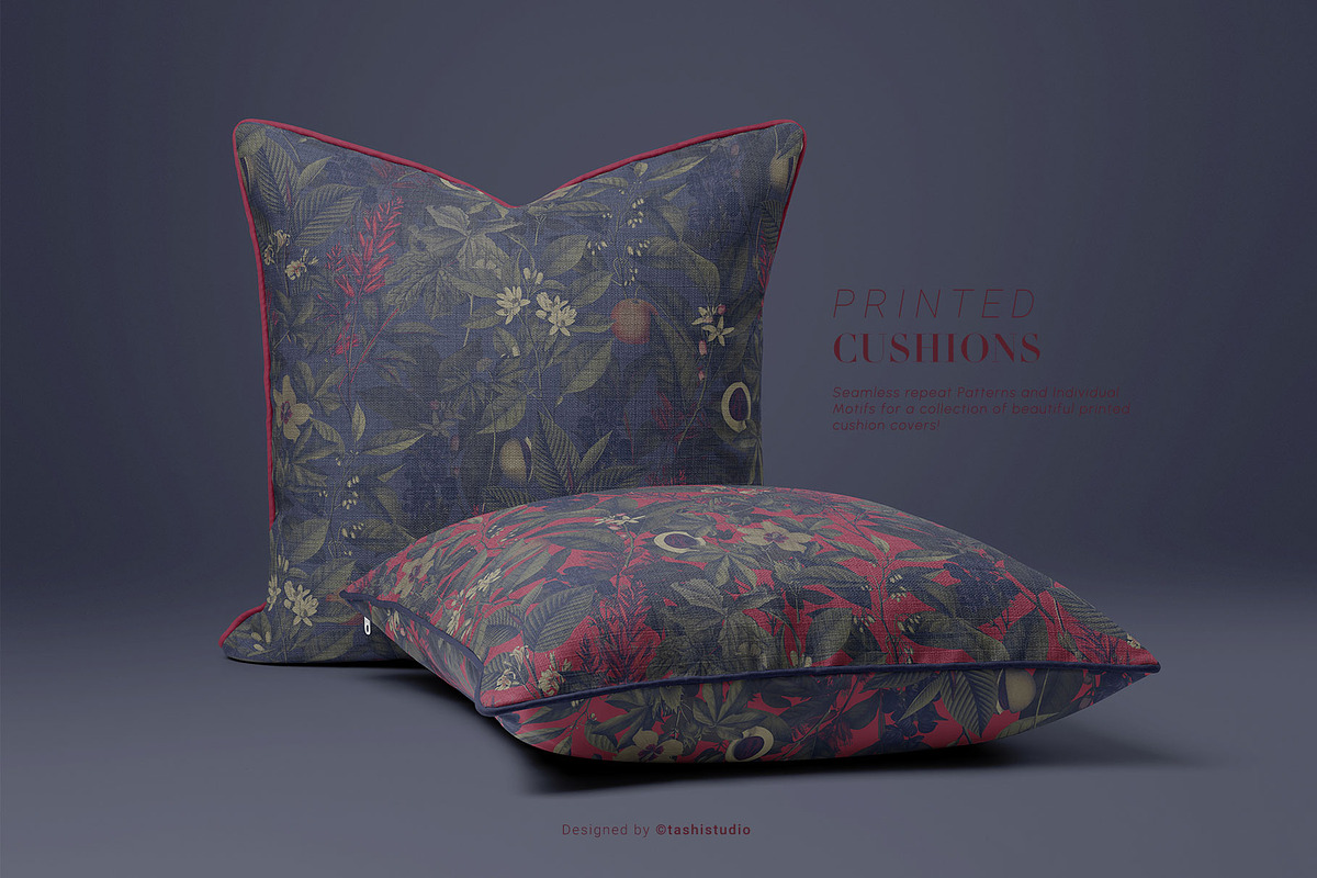 Botanic Oscuro Moody Botanical Print, a Pattern Graphic by TSTUDIO (Photo 6 of 10)