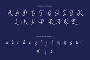 Gold Journey - Vintage Calligraphy, a Script Font by Elmous (Thumbnail 9 of 10)