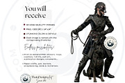 Velvet Mascarade Characters Bundle, a Person Illustration by ThatsDesignArt (Thumbnail 2 of 9)
