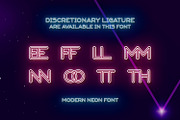 Modern Neon, a Symbol Font by Ditatype (Thumbnail 7 of 10)