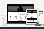 Fashion Store Website Template - Wix, a Shopify Template by Parrot Designs (Thumbnail 1 of 4)