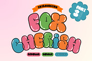 Fox Cherish 3 Fonts Style, a Handwritten Font by Fox7 By Rattana (Thumbnail 1 of 10)