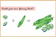 Spring & Summer Food Clipart, a Food Illustration by VianneArt (Thumbnail 8 of 8)