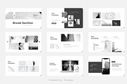 Minimal Black and White Keynote, a Presentation Template by Pixslides (Thumbnail 4 of 5)
