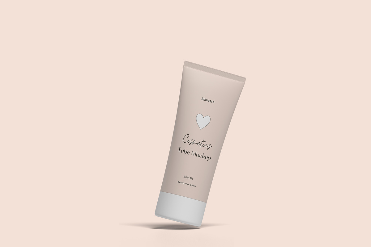 Cosmetic Tube Mockup, a Packaging Mockup by ulfatunnazira (Photo 2 of 7)