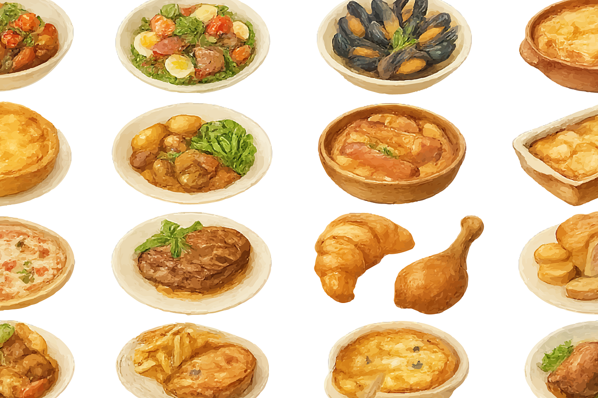 Vintage Comfort Food Collection, an Object Graphic by RT Studio (Photo 4 of 4)